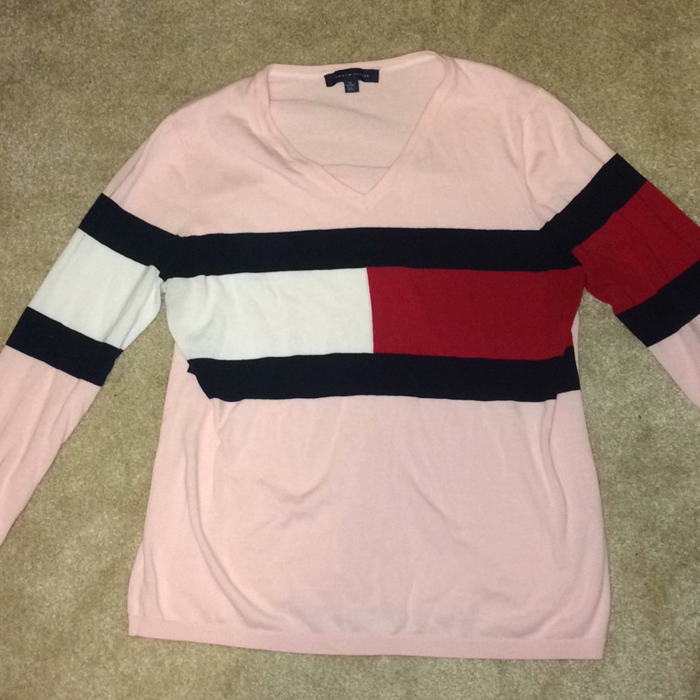 Tommy Hilfiger pink sweater